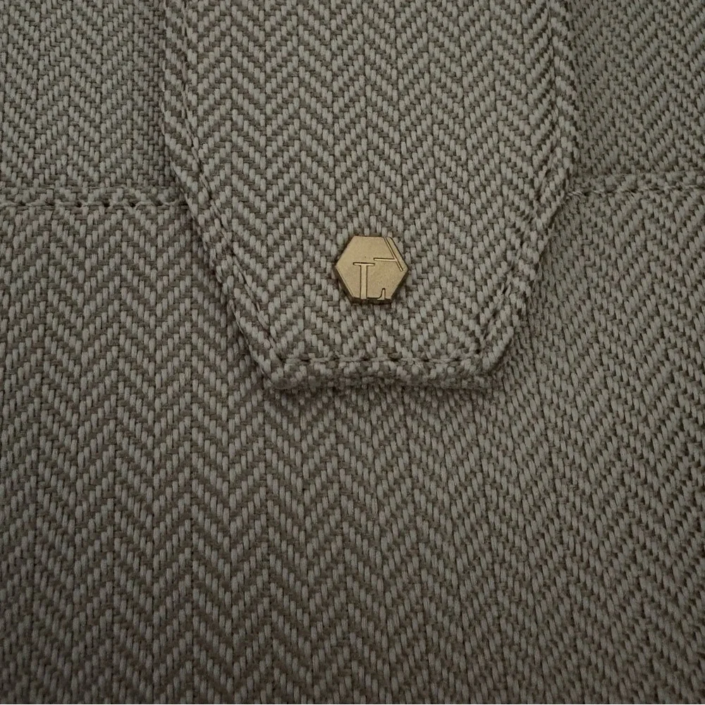 NWT Lindsay Albanese LIMITED EDITION DAILY LAPTOP CLUTCH SLEEVE HERRINGBONE